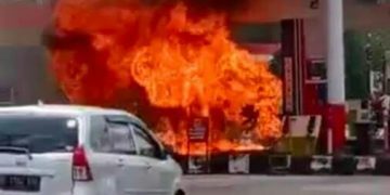 Peristiwa Kebakaran SPBU Baledono Magelang