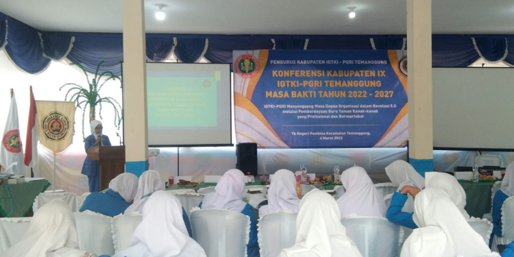 Konferensi IGTKI-PGRI Temanggung, Dorong Peningkatan Kompetensi Guru PAUD