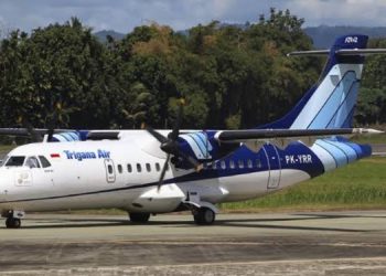 Pesawat Trigana Air Berpenumpang 66 Orang Ditembaki KKB