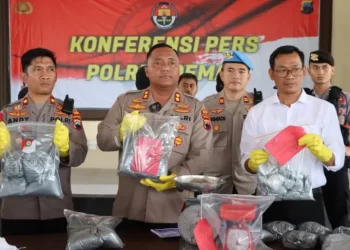 Polres Demak Amankan 40 Kg Bahan Petasan, Empat Orang Jadi Tersangka