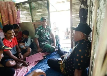 Banjir Tak Kunjung Surut, Warga Pati Tinggal di Rumah Pohon