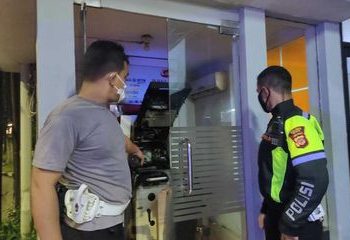 Aksi Percobaan Pembobolan ATM di Solo, Pelaku Gunakan Batu dan Besi