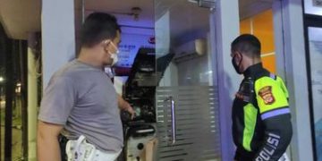 Aksi Percobaan Pembobolan ATM di Solo, Pelaku Gunakan Batu dan Besi
