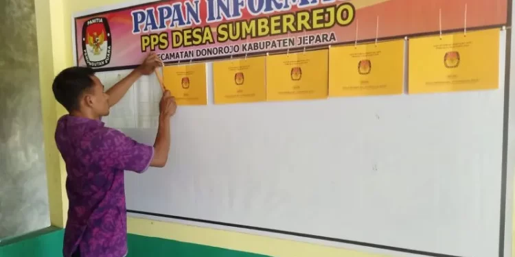 DPS Pemilu 2024 Diumumkan, KPU Jepara Minta Masyarakat Cek Segera