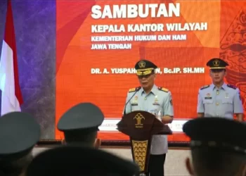 39 Pejabat Kemenkumham Jateng Dilantik, Pegawai Diminta Jaga Integritas