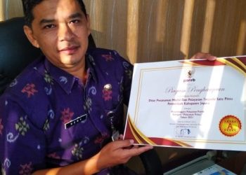 DPMPTSP Jepara Raih Penghargaan Pelayanan Prima (A)