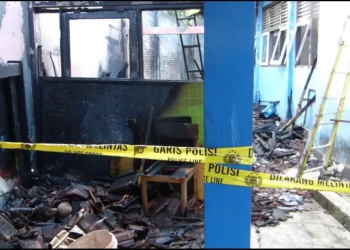 Nekat Bakar Sekolahnya, Seorang Siswa SMPN 2 Pringsurat Temanggung Diamankan Polisi