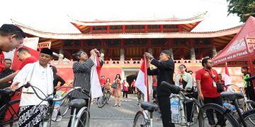 Lepas Peserta Onthel Kebangsaan 2, Wagub Jateng: Kemajemukan Harus Terjaga Untuh sebagai NKRI