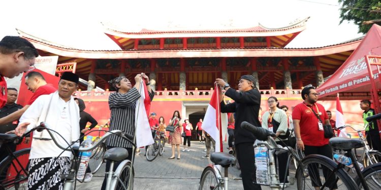 Lepas Peserta Onthel Kebangsaan 2, Wagub Jateng: Kemajemukan Harus Terjaga Untuh sebagai NKRI