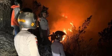 Akibat Kebakaran, Seluruh Jalur Pendakian Gunung Sumbing Ditutup Sementara