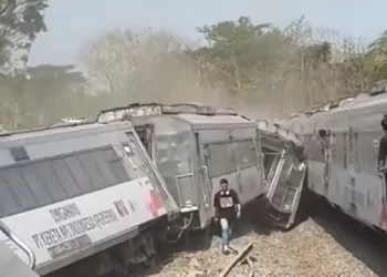 KA Argo Semeru Anjlok di Wates, Jalur Rel Kini Tak Bisa Dilintasi