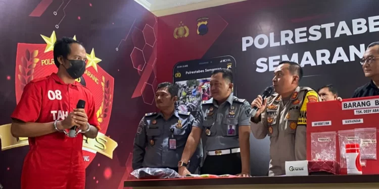 Lima Kali Selundupkan Narkoba ke Lapas Semarang, Seorang Pengunjung Diringkus Polisi