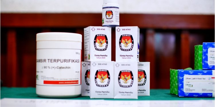 Jelang Pemilu 2024, KPU Temanggung Terima 101 Dus Tinta