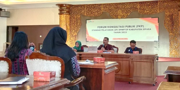 DPMPTSP Kabupaten Jepara Inisiasi FKP Bersama OPD, Tekankan Persamaan Persepsi Soal SP dan SOP