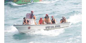 Amankan Pesta Lomban, BPBD Jepara Siagkan Perahu dan 35 Personel
