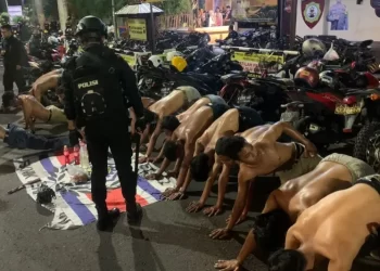 Puluhan Anggota Gangster Semarang Diamankan Polisi