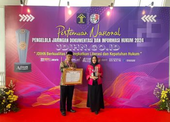3 Kali Berturut-turut, Pemkab Magelang Raih Penghargaan Pengelola JDIH Terbaik Nasional