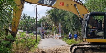 Sering Terdampak Lahar Dingin, Jembatan Penghubung Antardesa di Salam Dibangun Ulang