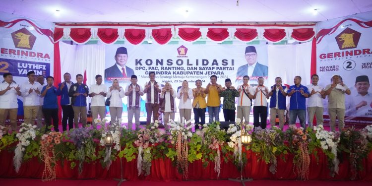 Partai Gerindra Jepara Siap Menangkan Pasangan Wiwit-Hajar di Pilkada 2024