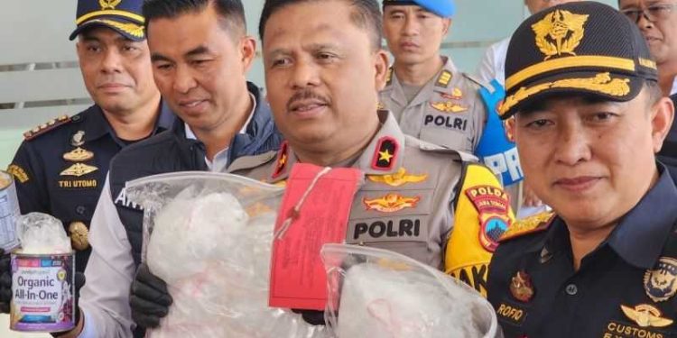 Polda Jateng Gagalkan Pengiriman 12 Kg Sabu di Tanjung Emas Semarang