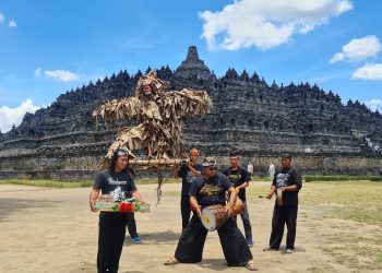 Gelaran Ritual Sengkala di Candi Borobudur
