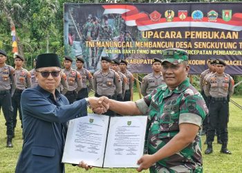 TMMD Sengkuyung Tahap IV di Desa Giriwetan Grabag Dibuka