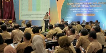 Rakor Wilayah TPID, Pemprov Jateng Optimis Penuhi Target LTT 105.740 Hektare