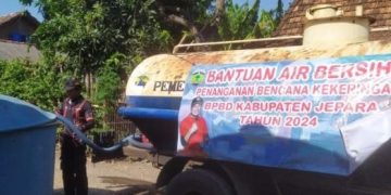 BPBD Jepara Berhasil Salurkan 1 Juta Liter Air Bersih di Wilayahnya