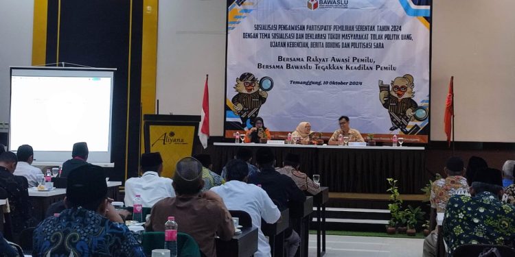 Partai Politik dan Tokoh Masyarakat Temanggung Deklarasi Tolak Politik Uang dan Politisasi SARA