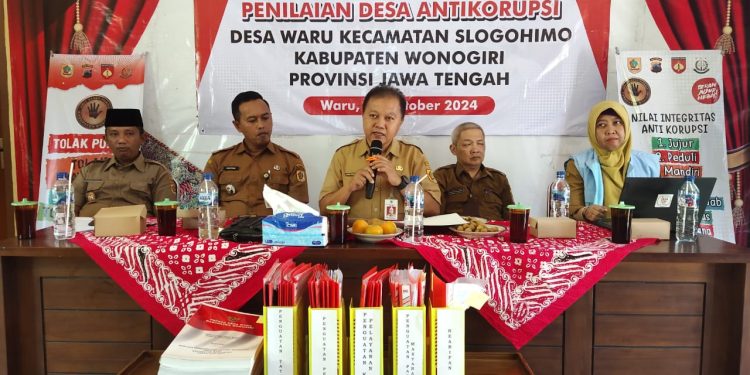 Empat Desa di Wonogiri Jadi Perluasan Pilot Project Desa Antikorupsi Jateng
