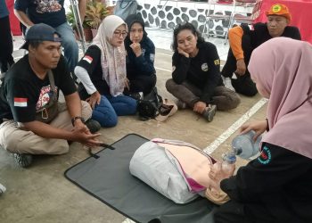 Bentuk Kecamatan Tangguh Bencana, BPBD Kabupaten Semarang Latih First Aid pada Relawan