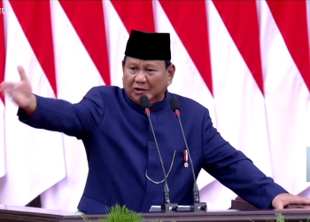 Isi Pidato Pertama Prabowo Subianto Usai Dilantik Jadi Presiden ke-8 RI