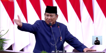 Isi Pidato Pertama Prabowo Subianto Usai Dilantik Jadi Presiden ke-8 RI