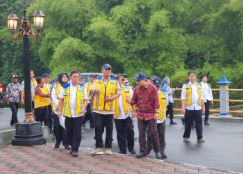 Menteri Pekerjaan Umum Tinjau Bendungan Karangtalun Ngluwar di Magelang