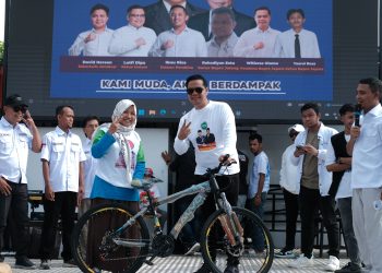 Paslon Mawar: Menjaga Kesehatan Warga Jepara Lewat Senam Sehat dan Silaturahmi