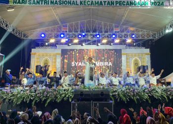 Dihadiri Mas Wiwit, Gema Sholawat untuk Pemenangan Luthfi-Yasin di Pecangaan Berlangsung Meriah