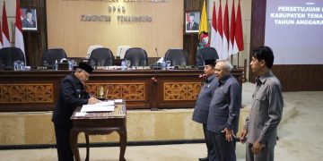 Ranperda APBD Kabupaten Temanggung 2025 Ditetapkan, Anggaran Belanja Daerah Capai Rp2,1 Triliun
