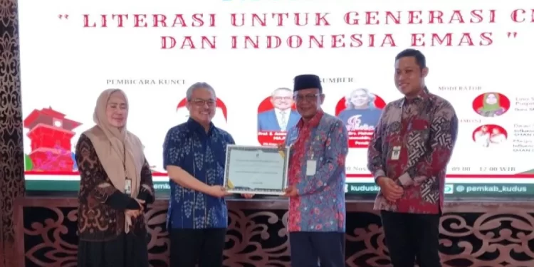 Perpusnas Beri Bantuan Pembangunan Gedung Perpustakaan Kudus hingga Rp10,65 M