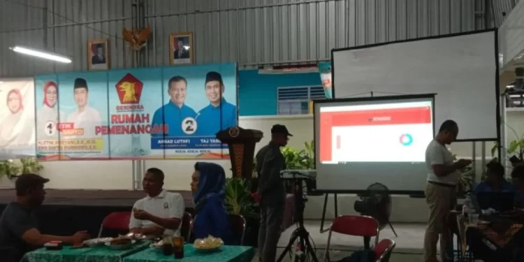 Hitungan Hasil Cepat 12 TPS di Sukoharjo Dimenangkan oleh Kotak Kosong