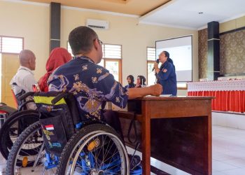Puluhan Difabel di Magelang Antusias Ikuti Pelatihan Literasi Digital