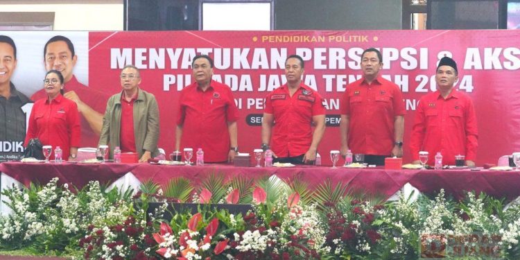 DPD PDIP Jateng Satukan Presepsi dan Aksi Menuju Pilkada 2024, Bambang Pacul: Jangan Leda-lede!