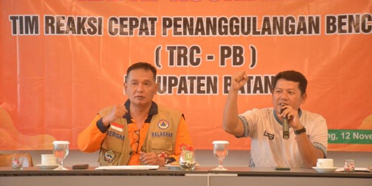 Kabupaten Batang Masuk Wilayah Rawan Bencana, BPBD Adakan Rakor TRC-PB