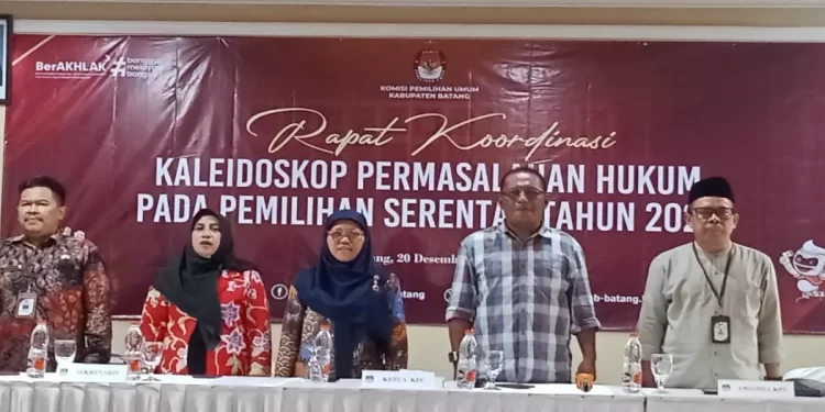 Penetapan Hasil Pilkada 2024, KPU Batang Tunggu Putusan MK terkait PHPU