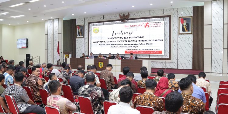 Wujudkan Kemandirian Desa, Pemkab Sukoharjo Evaluasi Pengelolaan Bantuan Keuangan