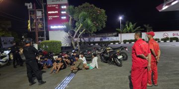 Tim Siraju Razia Balap Liar di Tahunan, Delapan Motor Disita