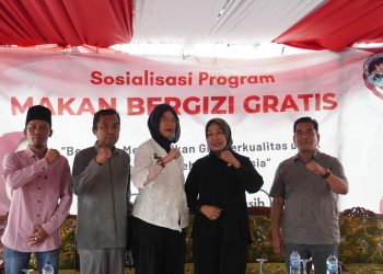 Eko Kurnia Ningsih Ajak Warga Desa Bumi Sari Bengkulu Sukseskan Program Makan Bergizi Gratis
