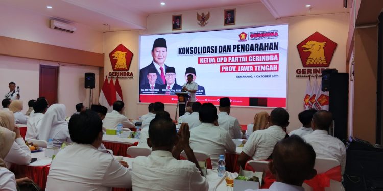 Sudaryono Beri Arahan Kader Gerindra Jateng Soal Program MBG Hingga Ketahanan Pangan