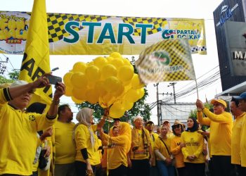 Yellow Fun Walk, Cara Golkar Jateng Rangkul Masyarakat Terapkan Budaya Hidup Sehat
