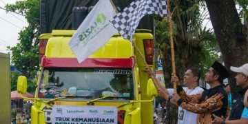 Lazis Jateng Bersama Laznas Ikadi Lepas Truk Kemanusiaan Peduli Sumatra Jilid 3
