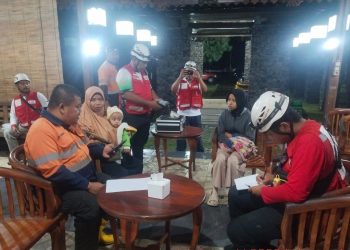 EWS Aktif Dini Hari, 154 Warga Dusun Tanjung Borobudur Dievakuasi Akibat Longsor